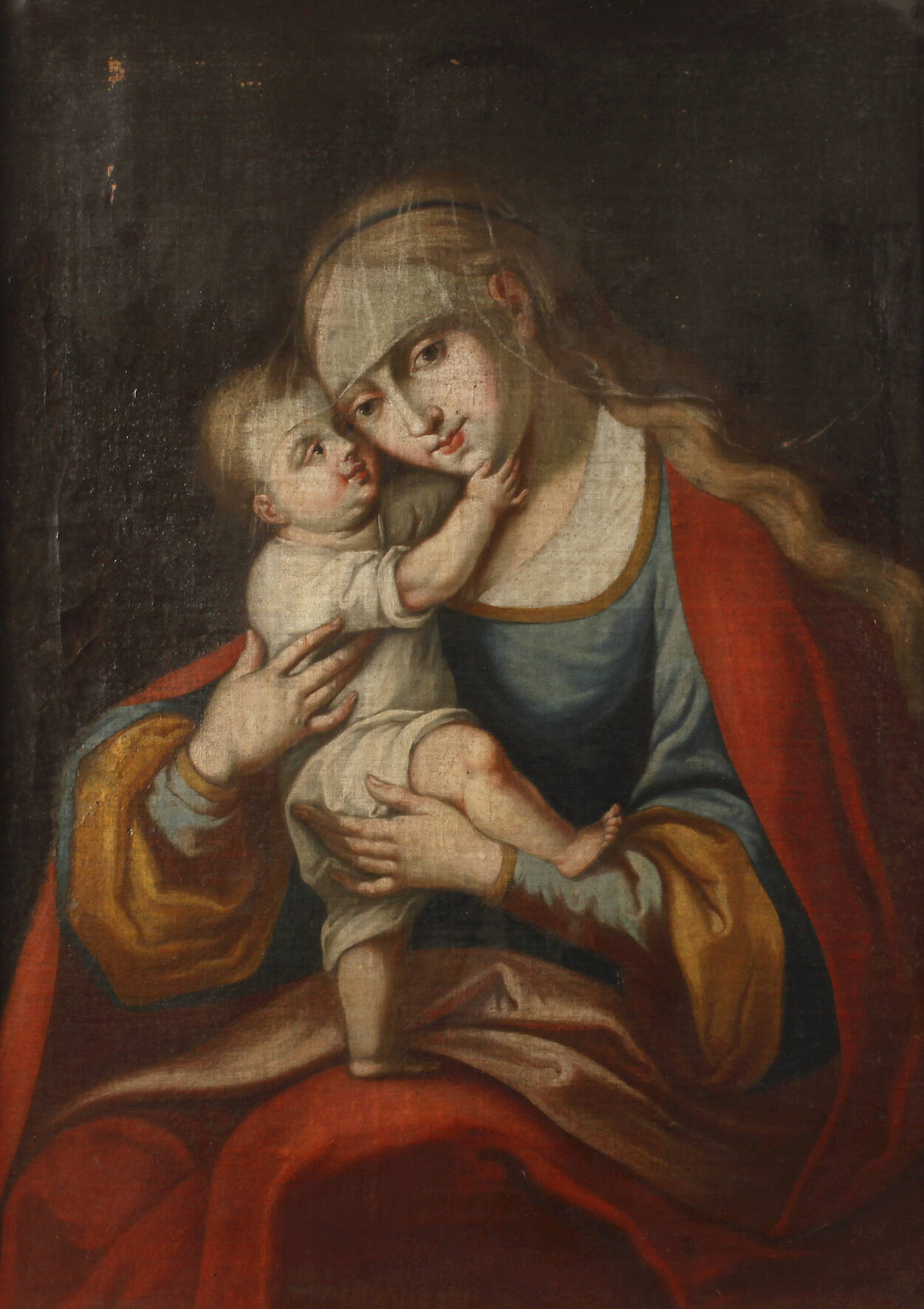 Maria mit dem Kinde, Barock