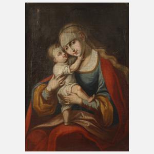 Maria mit dem Kinde, Barock