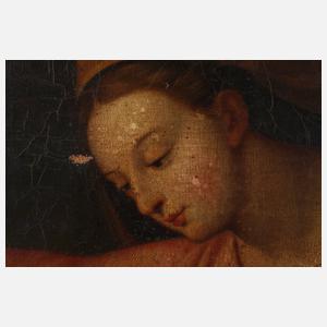 "Madonna mit der Krone" nach Raffael, 18. Jh.