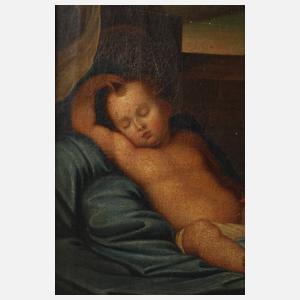 "Madonna mit der Krone" nach Raffael, 18. Jh.