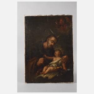 Josef mit dem Jesuskind, Barock