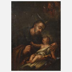 Josef mit dem Jesuskind, Barock