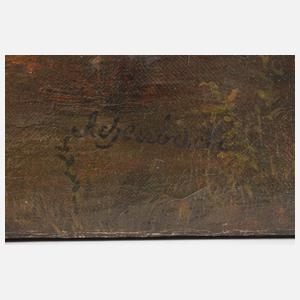 Oswald Achenbach, attr., Sommertag am Nemisee