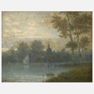 Arthur Blaschnik, Abendlandschaft