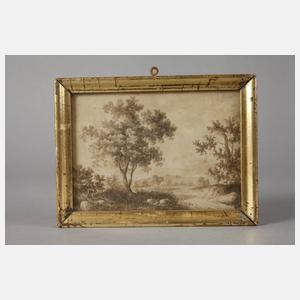 Arthur Blaschnik, attr., Die Brücke am Fluss