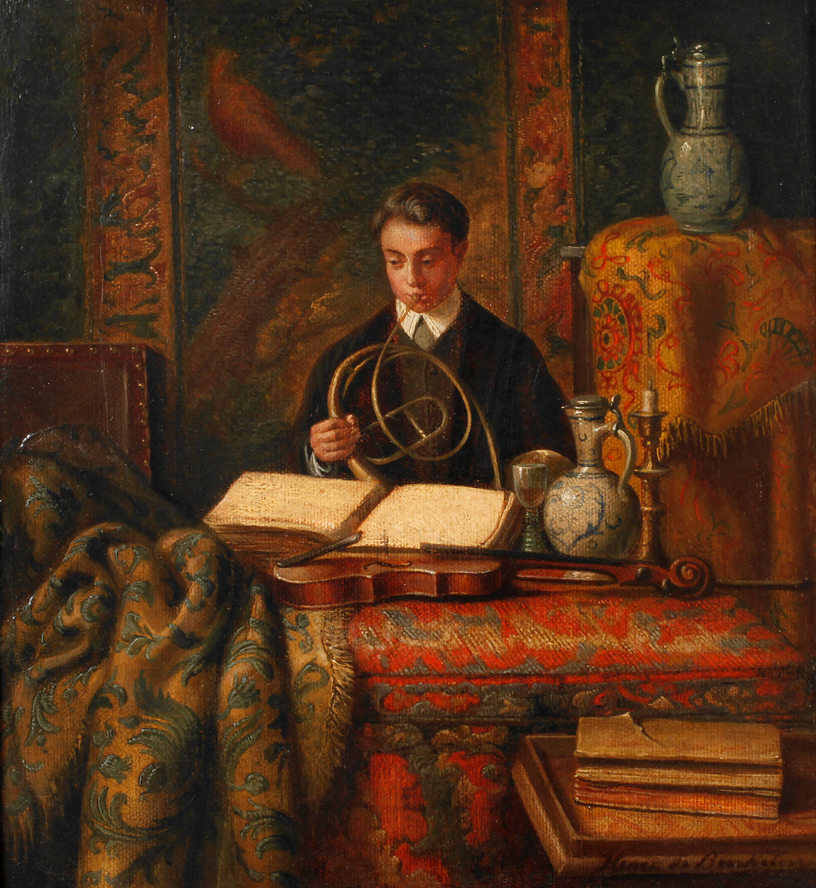 Henri de Braekeleer, Der Musikus