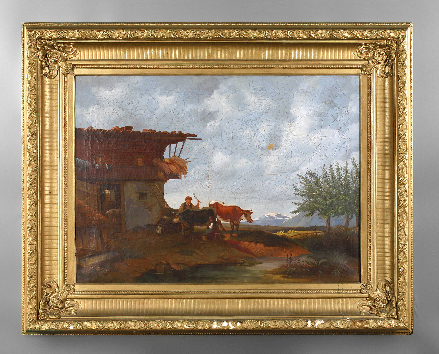 Ebeling, Bukolische Landschaft