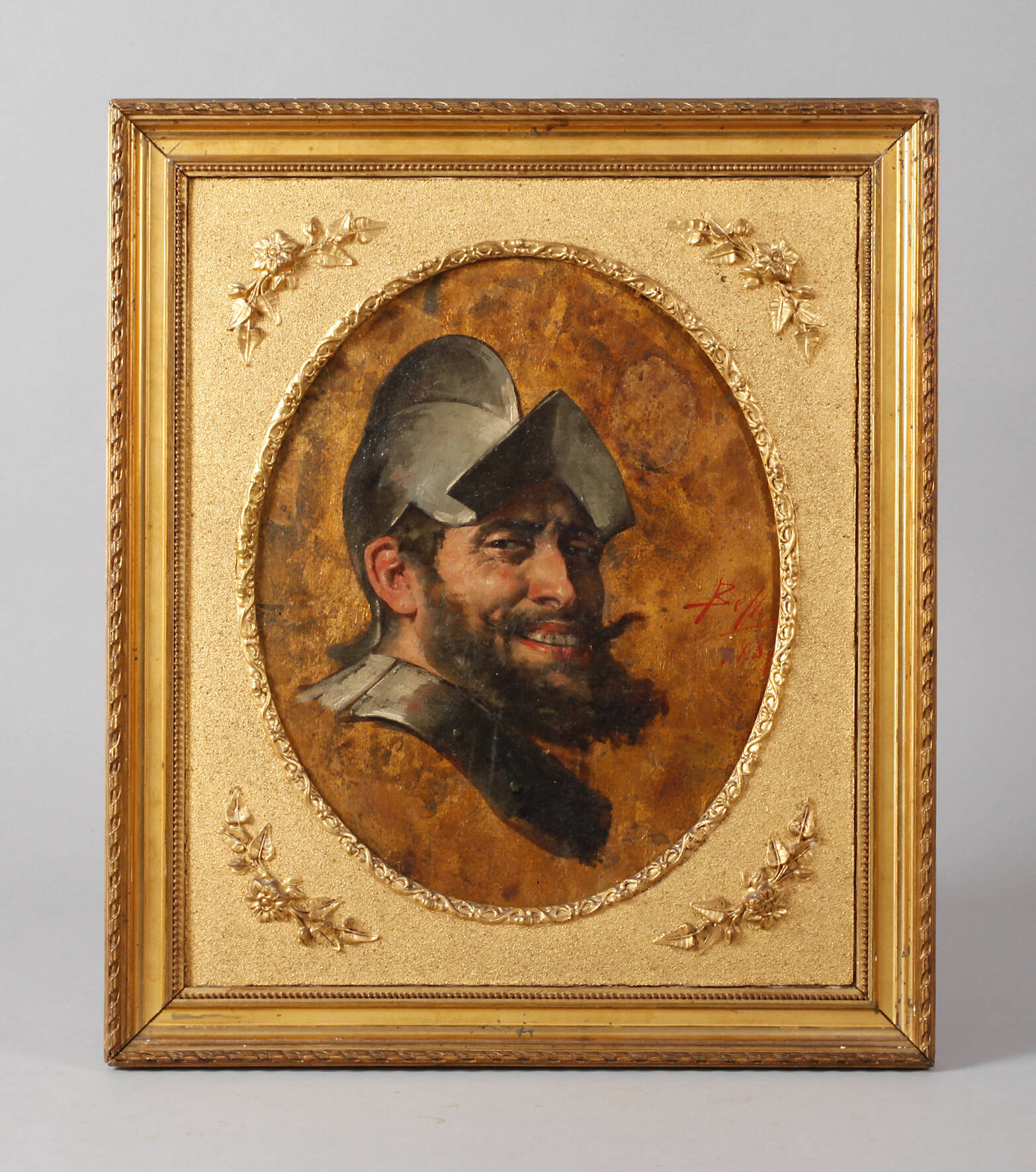 Enrico Belli, Kopf eines Geharnischten