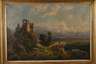 Emil von Ernst, Pastorale Landschaft mit Ruine