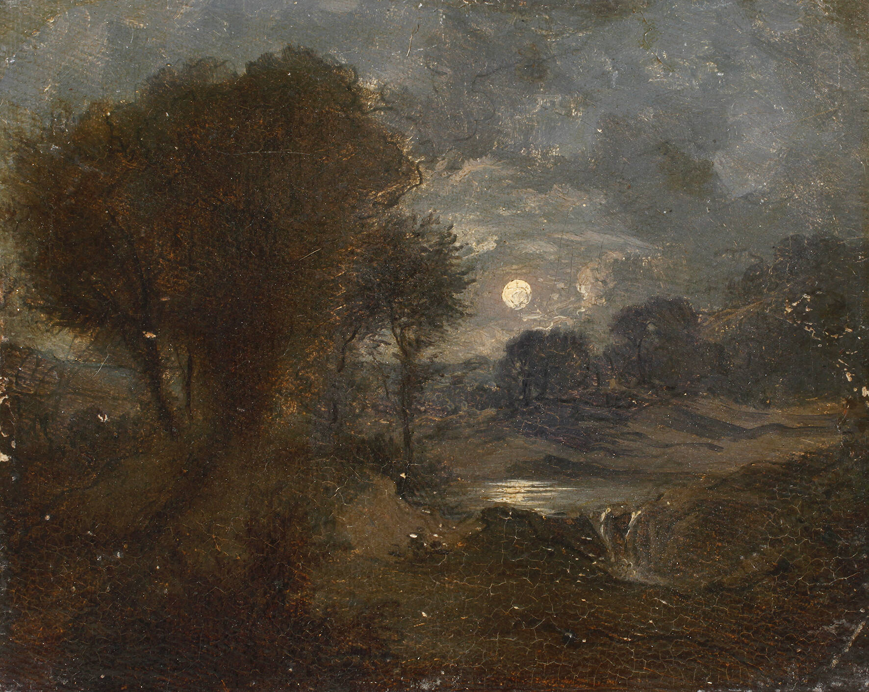 Heinrich Gärtner, attr., Nocturne