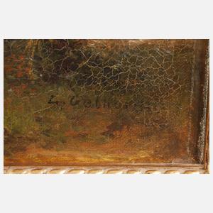 Ludwig Gebhardt, Rinder am Seeufer