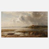 Ludwig Gebhardt, Rinder am Seeufer111