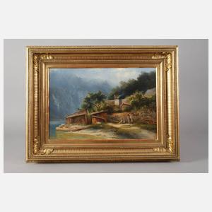 Carl Franz Emanuel Haunold, Idylle am Attersee