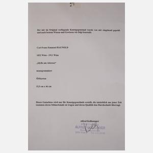 Carl Franz Emanuel Haunold, Idylle am Attersee