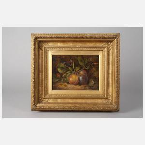 William Henry Hunt, Stillleben mit Pflaumen