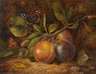 William Henry Hunt, Stillleben mit Pflaumen