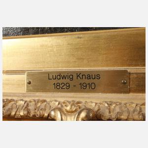 Prof. Ludwig Knaus, attr., Musizierender Knabe