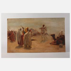 Frédéric Le Brun, Beduinen in der Wüste