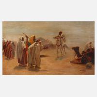 Frédéric Le Brun, Beduinen in der Wüste111