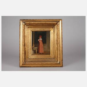 Paul Preyer, Junge Frau vor dem Spiegel