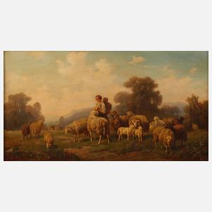 Louis Reinhardt, Pastorale Landschaft