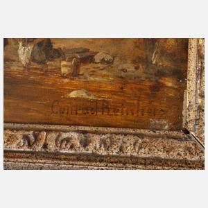 Konrad Reinherz, Idyllische Szene am Bach