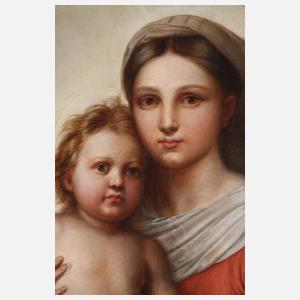 Ludwig Rodow, Sixtinische Madonna