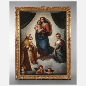 Ludwig Rodow, Sixtinische Madonna