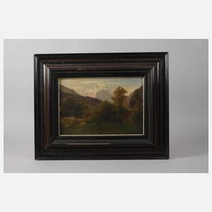 Franz Seidel, Alpenlandschaft