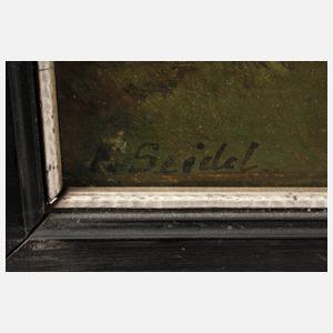 Franz Seidel, Alpenlandschaft