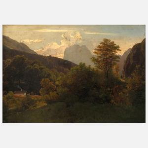 Franz Seidel, Alpenlandschaft