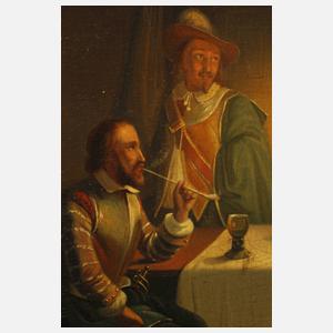 Pieter Gerardus Sjamaar, Interieur im Kerzenschein