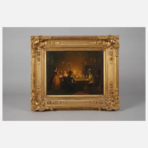 Pieter Gerardus Sjamaar, Interieur im Kerzenschein