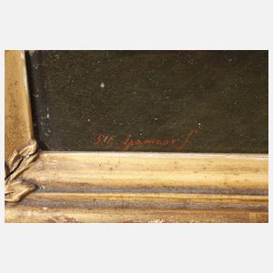 Pieter Gerardus Sjamaar, Interieur im Kerzenschein