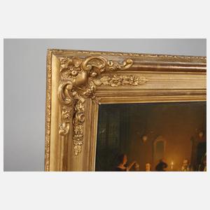 Pieter Gerardus Sjamaar, Interieur im Kerzenschein