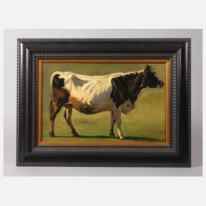 Prof. Friedrich Voltz, attr., Rinderportrait