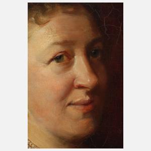Edda Baronin von Wedel, attr., Damenportrait