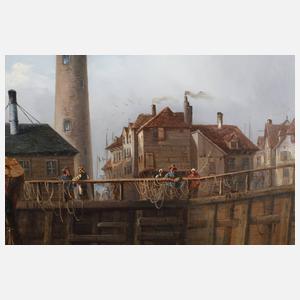 Friedrich Weiß, attr., Französische Küste