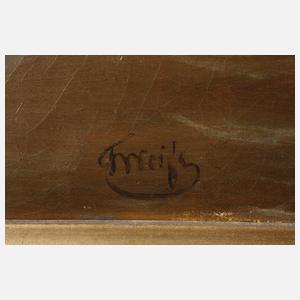 Friedrich Weiß, attr., Französische Küste