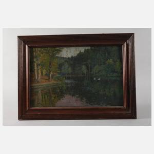 Albert Wenk, Am Waldsee