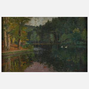 Albert Wenk, Am Waldsee