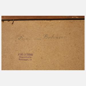 Karl Weysser, "Partie am Bodensee"