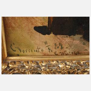 Carl Wuttke, Gasse in Sorrent