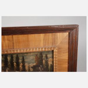 König Saul in Raserei über David