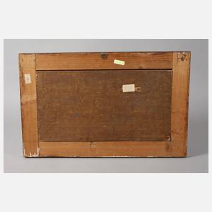 König Saul in Raserei über David