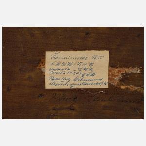 König Saul in Raserei über David