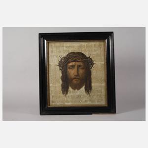 "Ecce Homo" Christuskopf mit Dornenkrone