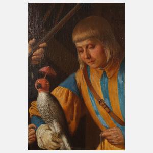 Der Falkner am Hofe