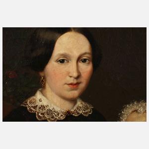 Paar Biedermeierportraits