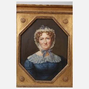 Paar Biedermeierportraits